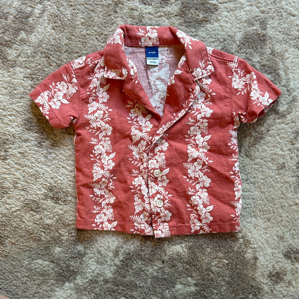 Baby summer button down